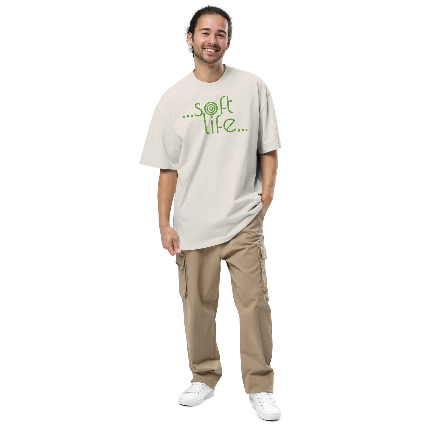 T-shirt oversize homme "SỌFT LIFE"