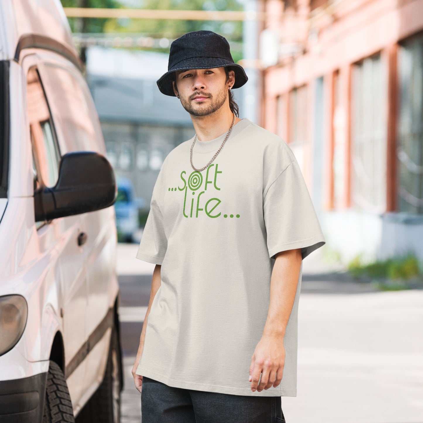 T-shirt oversize homme "SỌFT LIFE"