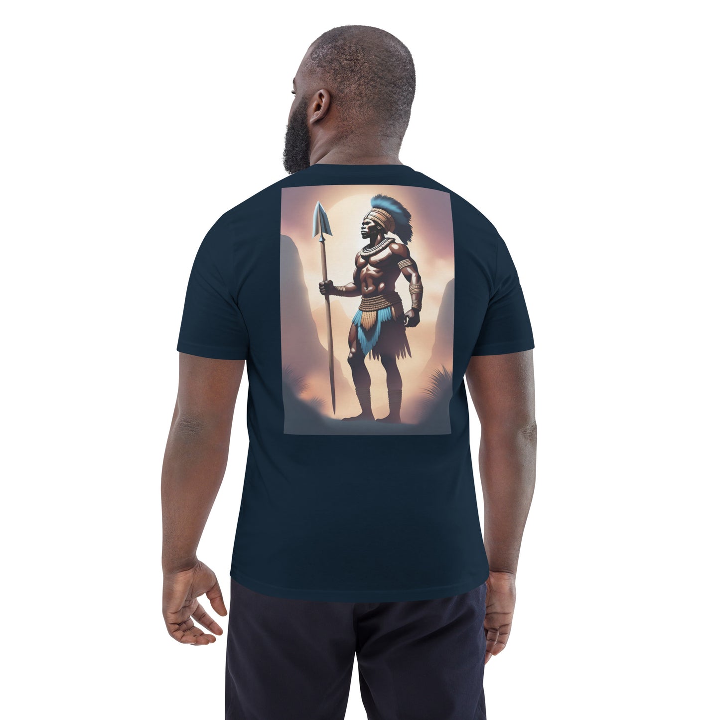 "WARRIỌR" Tee-shirt bio pour hommes