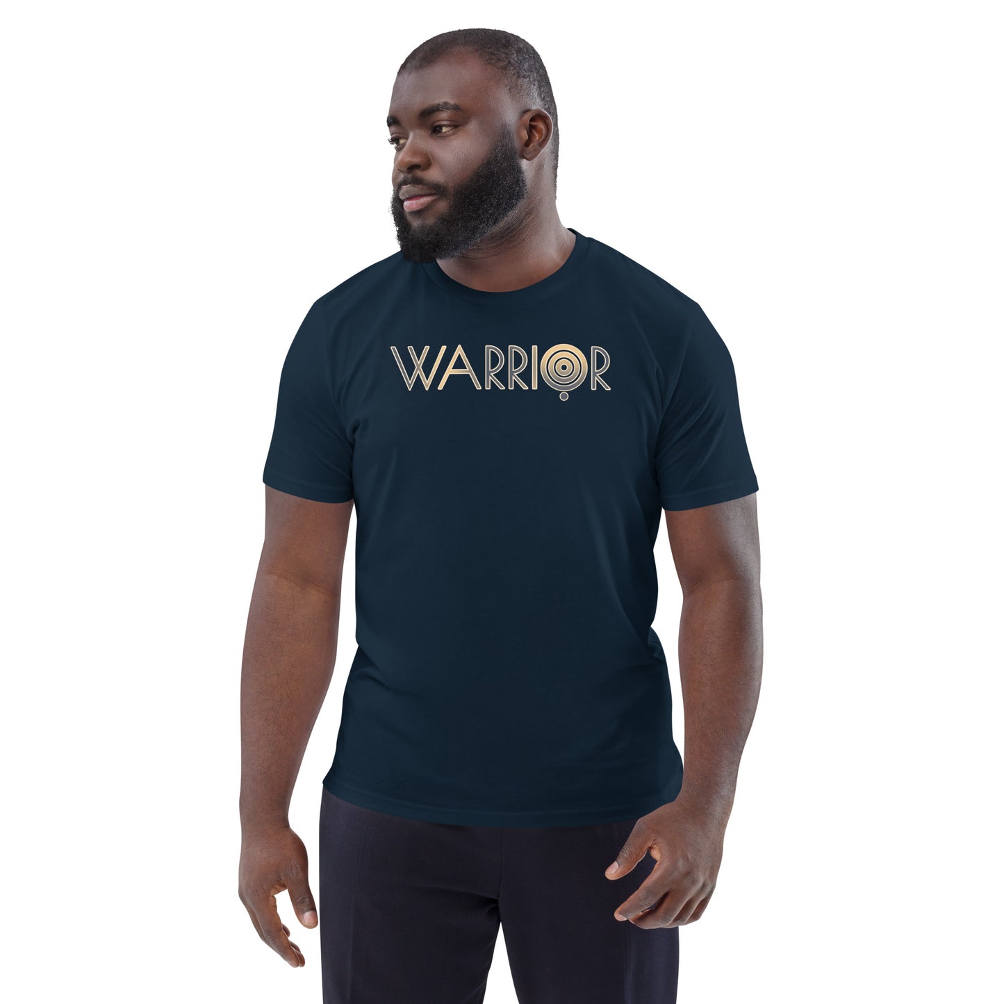 "WARRIỌR" Tee-shirt bio pour hommes